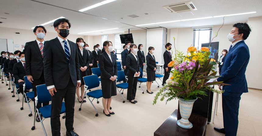 48名の新入社員が入社しました!