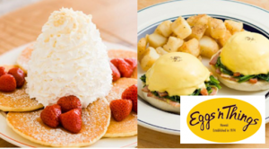 ハワイアンパンケーキ店（Eggs ‘n Things）のスタッフ