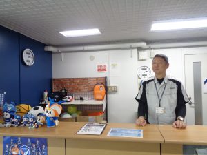 スポーツ施設の管理人