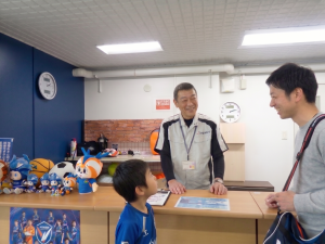 スポーツ施設の管理人