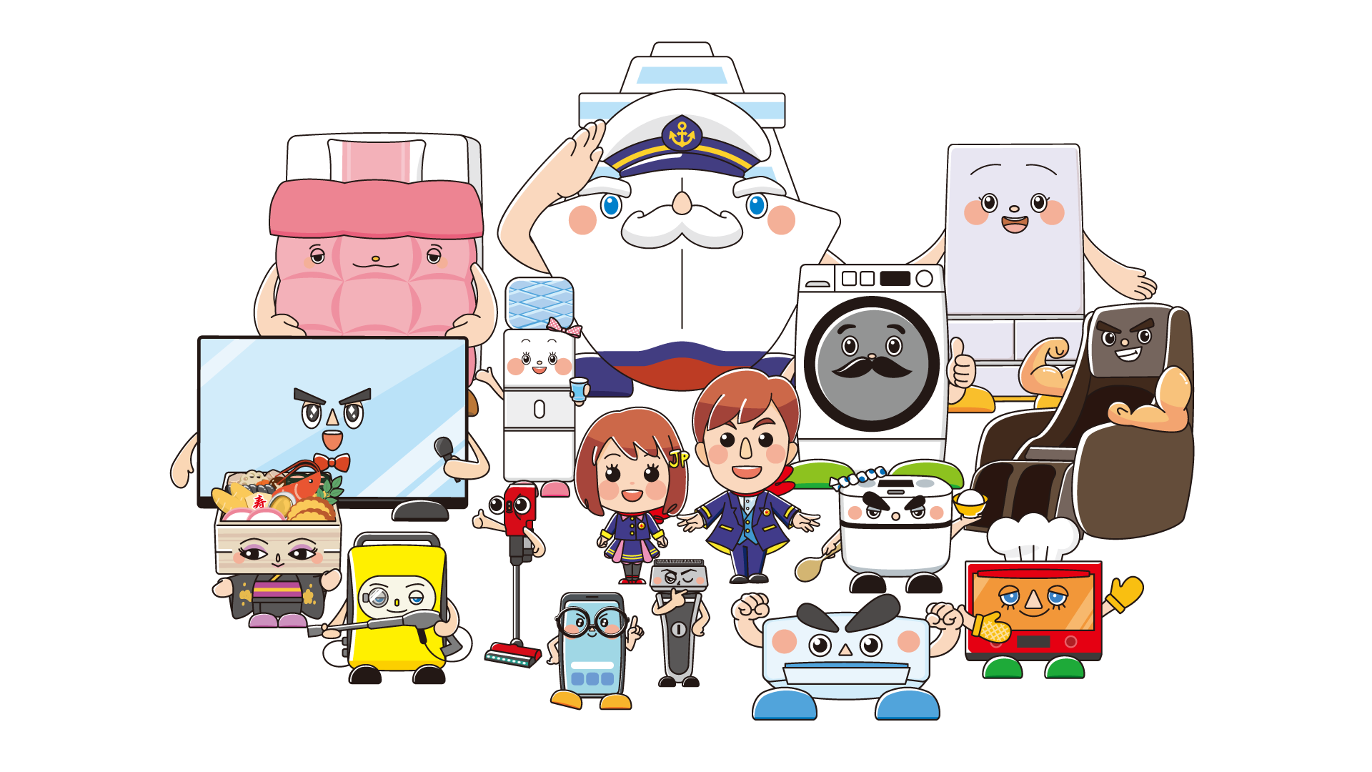 ジャパネット　公式キャラクター