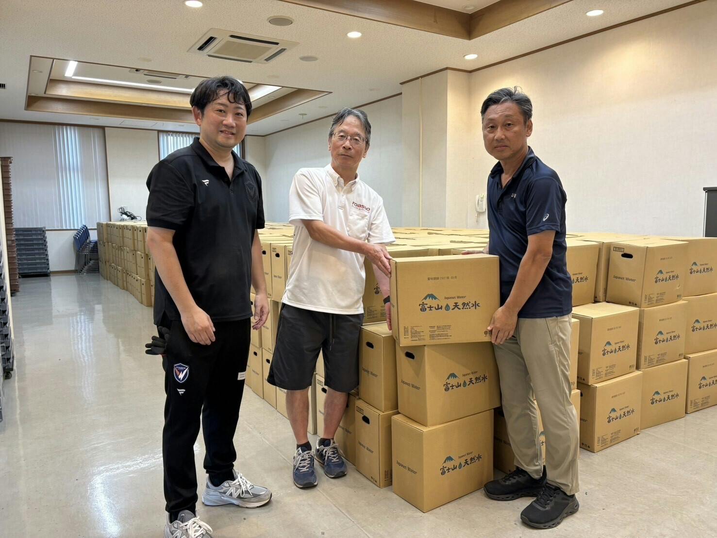 熊本県八代市・宇土市・宇城市へジャパネットウォーターを寄付