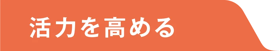 活力を高める