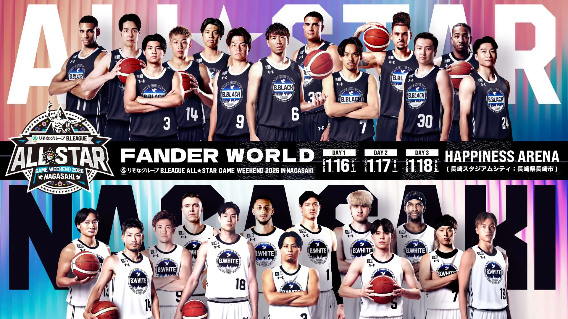 【イベント情報】いよいよ今週末開催！ 「りそなグループ B.LEAGUE ALL-STAR GAME...